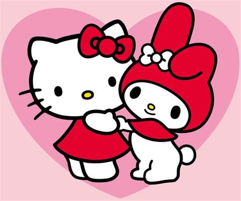 hello kitty and my melody pictures